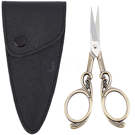 2Pcs 2 Style Stainless Steel Scissors TOOL-SC0001-32-1
