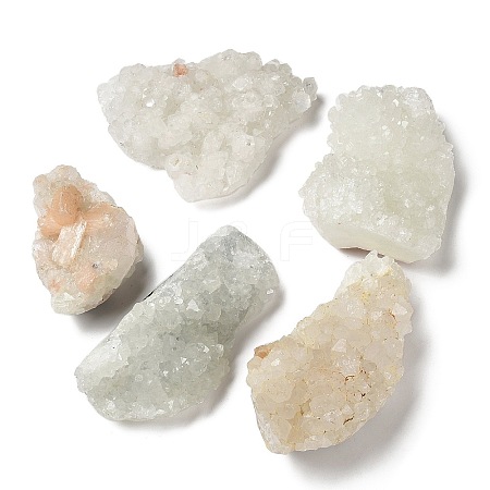 Rough Nuggets Natural Apophyllite Healing Stone DJEW-P006-01B-1