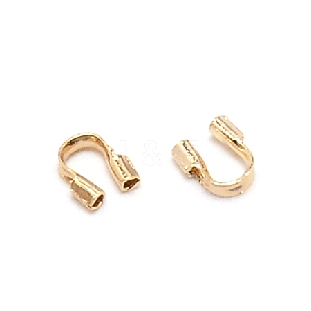 Brass U-Type Wire Guardian KK-WH0049-08G-1