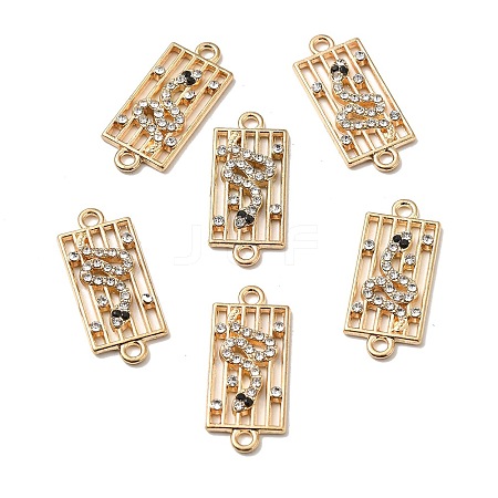 Alloy Rhinestone Connector Charms FIND-TAC0014-53A-1