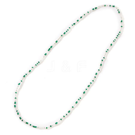 Bohemian Style Handmade Seed Beaded Necklaces for Women ZW5602-2-1