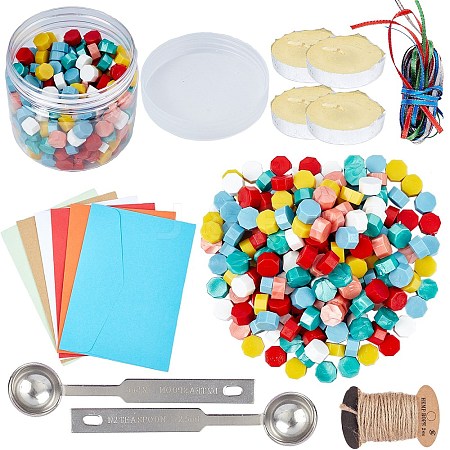 Sealing Wax Beads Wax Seal Kit DIY-CP0003-46A-1