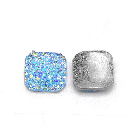 Resin Cabochons RESI-WH0026-02D-1