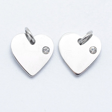 316 Surgical Stainless Steel Pendants STAS-J038-05P-1