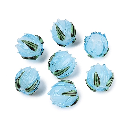 Handmade Lampwork Beads LAMP-Q039-18C-1