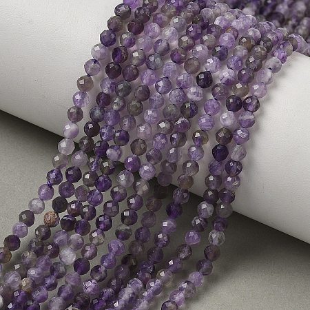 Natural Amethyst Beads Strands G-A252-A03-01A-1
