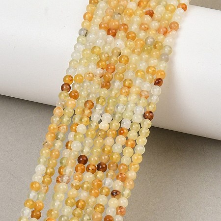 Natural Xiuyan Jade Beads Strands GG-CBA0389-A01-3mm-1