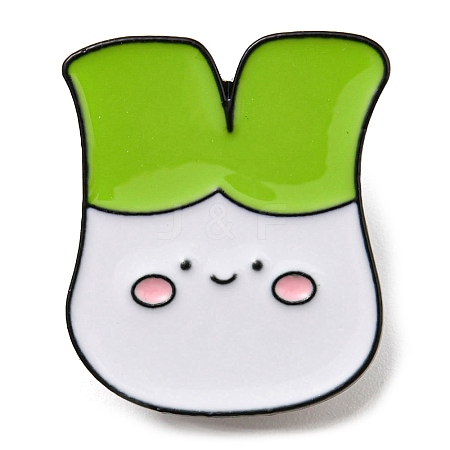 Green Onion Enamel Pin PALLOY-D021-04D-EB-1