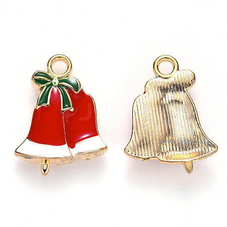 Alloy Enamel Pendants X-ENAM-S121-012-1