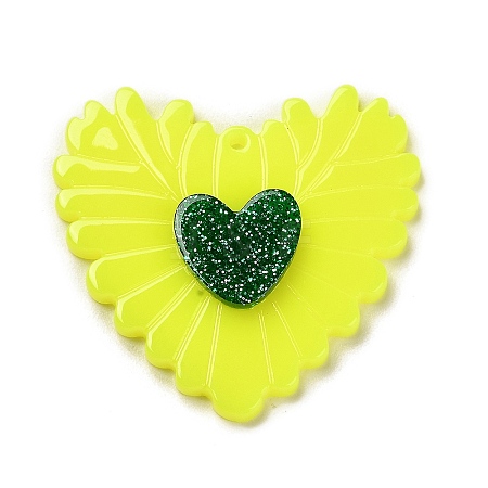 Opaque Acrylic Pendants LS-SACR-A004-01B-1