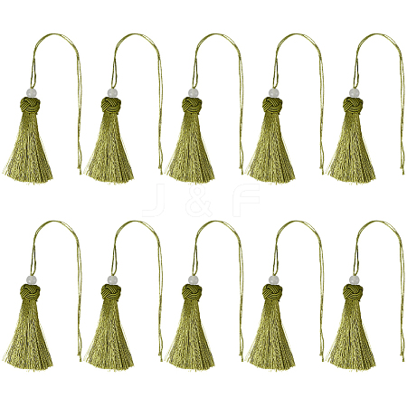 Polyester Tassel Pendants FIND-WH20031-12B-1