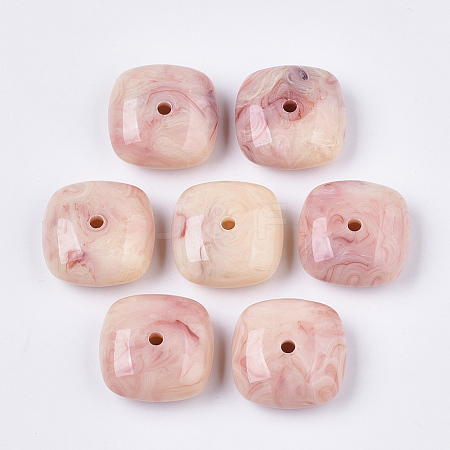 Acrylic Beads OACR-T019-01F-1