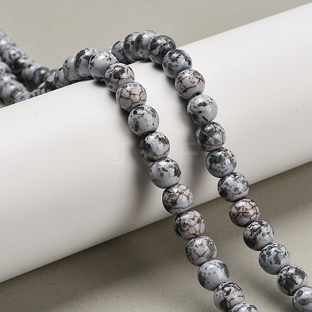 Synthetic Turquoise Beads Strands TURQ-F019-03E-1