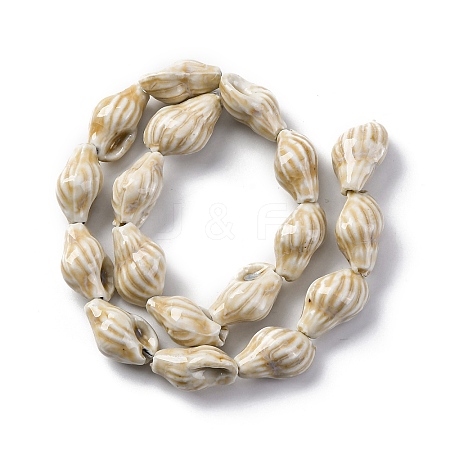 Ocean Series Handmade Porcelain Beads PORC-R002-04B-1