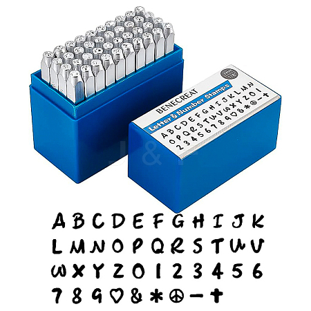 Iron Seal Stamps AJEW-BC0005-24-1