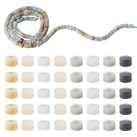 1 Strand Natural Flower Amazonite Beads Strands G-TA0003-25-1