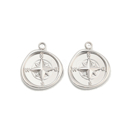 304 Stainless Steel Pendants X-STAS-D384-12P-1