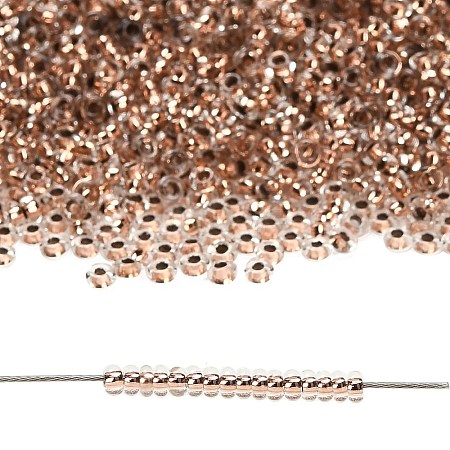 TOHO 8/0 Demi Round Beads X-SEED-DR08-PF740-1