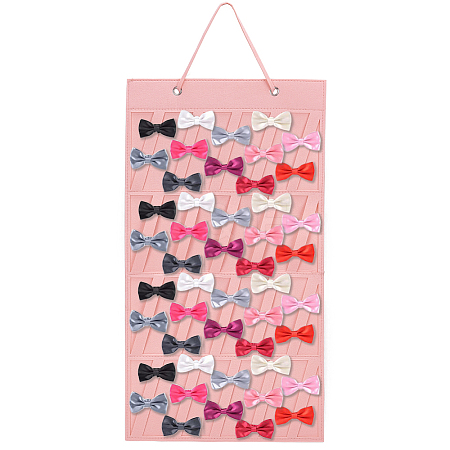 Soft Felt Large Capacity Hair Clips Storage Hangers AJEW-WH0332-92B-1