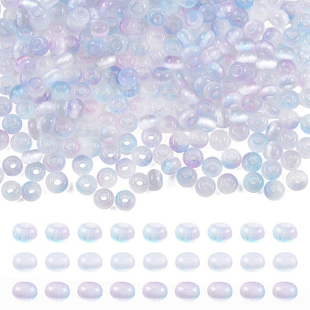 438Pcs Imitation Cat Eye Glass Seed Beads SEED-FS0001-47D-1
