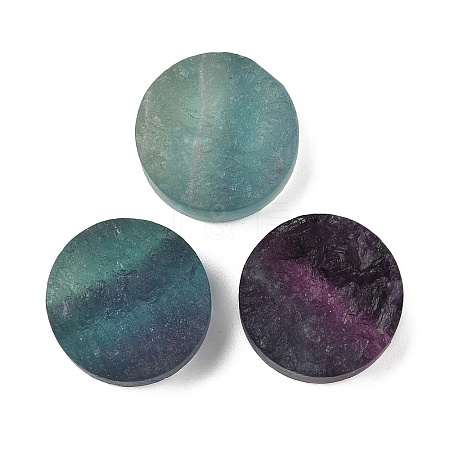 Natural Fluorite Cabochons G-K338-39D-04-1