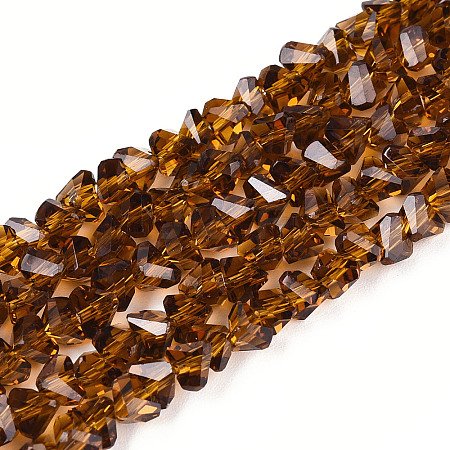Transparent Glass Beads Strands X-GLAA-N018-4mm-01-1