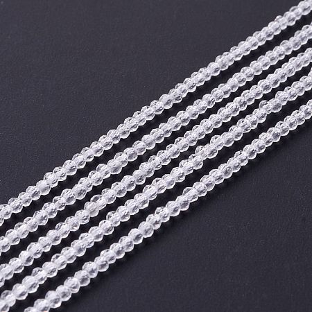 Transparent Glass Beads Strands GLAA-C019-01A-33-1