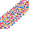 Handmade Polymer Clay Beads CLAY-CD0001-05-2