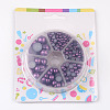 1Box ABS Plastic Imitation Pearl Dome Cabochons SACR-JP0001-47-3