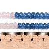 Natural Quartz Crystal & Rose Quartz & Dyed White Jade Beads Strands G-Z135-C10-6