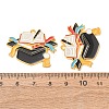 Graduation Season Alloy Pendants AL-B001-01G-C-2