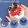Gorgecraft 40Pcs 2 Style Demon Wing PU Leather Ornament Accessories FIND-GF0005-93C-6