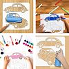 PET Hollow Out Drawing Painting Stencils DIY-WH0405-0014-4