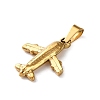 201 Stainless Steel Pendants STAS-P314-19G-01-2