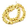 Electroplate Glass Beads Strands EGLA-V001-03C-2