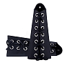 Adjustable Leather Cord Bracelet AJEW-WH0342-93-4