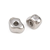 Irregular 304 Stainless Steel Beads STAS-D394-03D-P-2