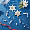 Ring Security Word Badge AJEW-FG0001-94-5
