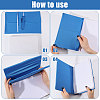 Polyester Book Cover OFST-WH0004-144H-4