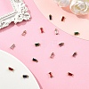 14Pcs 7 Colors Transparent Glass Charms GLAA-YW0004-25-2
