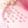 20Pcs 5 Styles Handmade Lampwork Bumpy Beads LAMP-TA0002-52-5