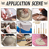 Stainless Steel Clay Cutting & Sculpting Tool Sets AJEW-FG0004-99-5