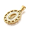 Golden 304 Stainless Steel Pendants STAS-K300-02G-J-2