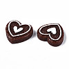 Opaque Epoxy Resin Cabochons CRES-S358-77-4