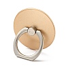 Zinc Alloy Flat Round Cell Phone Holder Stand Findings AJEW-G035-02G-3