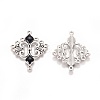 Alloy Enamel Chandelier Component Links LS-ENAM-EA9734Y-1-2
