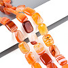 Natural Agate Beads Strands G-N356-03A-17-1