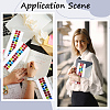 15Pcs Paper Letter Self-Adhesive Stickers DIY-SP0006-56B-7