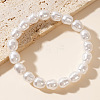 Bohemian Style Imiataion Pearl Beads Stretch Bracelets for Women GR5490-4