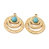 Synthetic Turquoise Pendants SA-CBA816B-01G-1